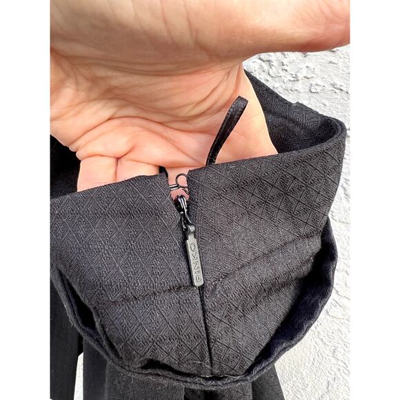 NWT Pinko High Rise Jill 1 Armaturato Argyle Paperbag Short Black 36 / US 0 - Picture 8 of 10